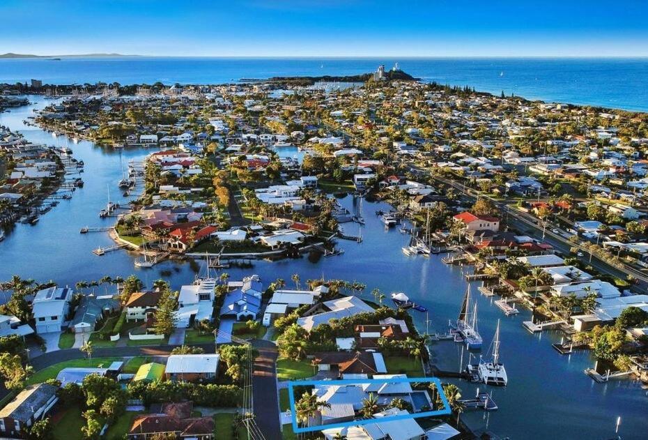Waterfront Home Bordering Mooloolaba Buddina Exteriér fotografie